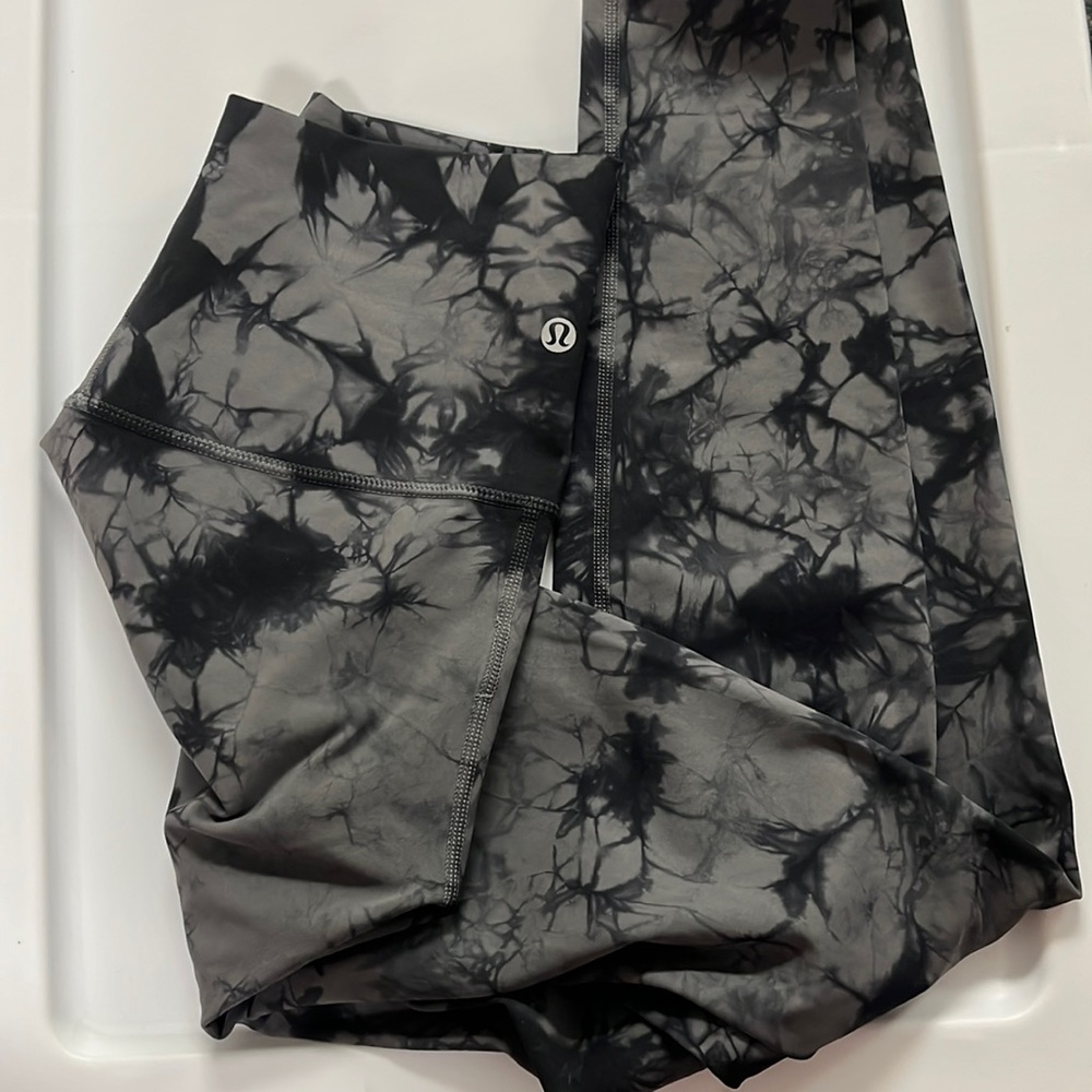 Lululemon full length tie dye leggings